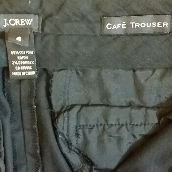 J.Crew Cafe Trouser womens pants size 4 - Picture 5 of 8